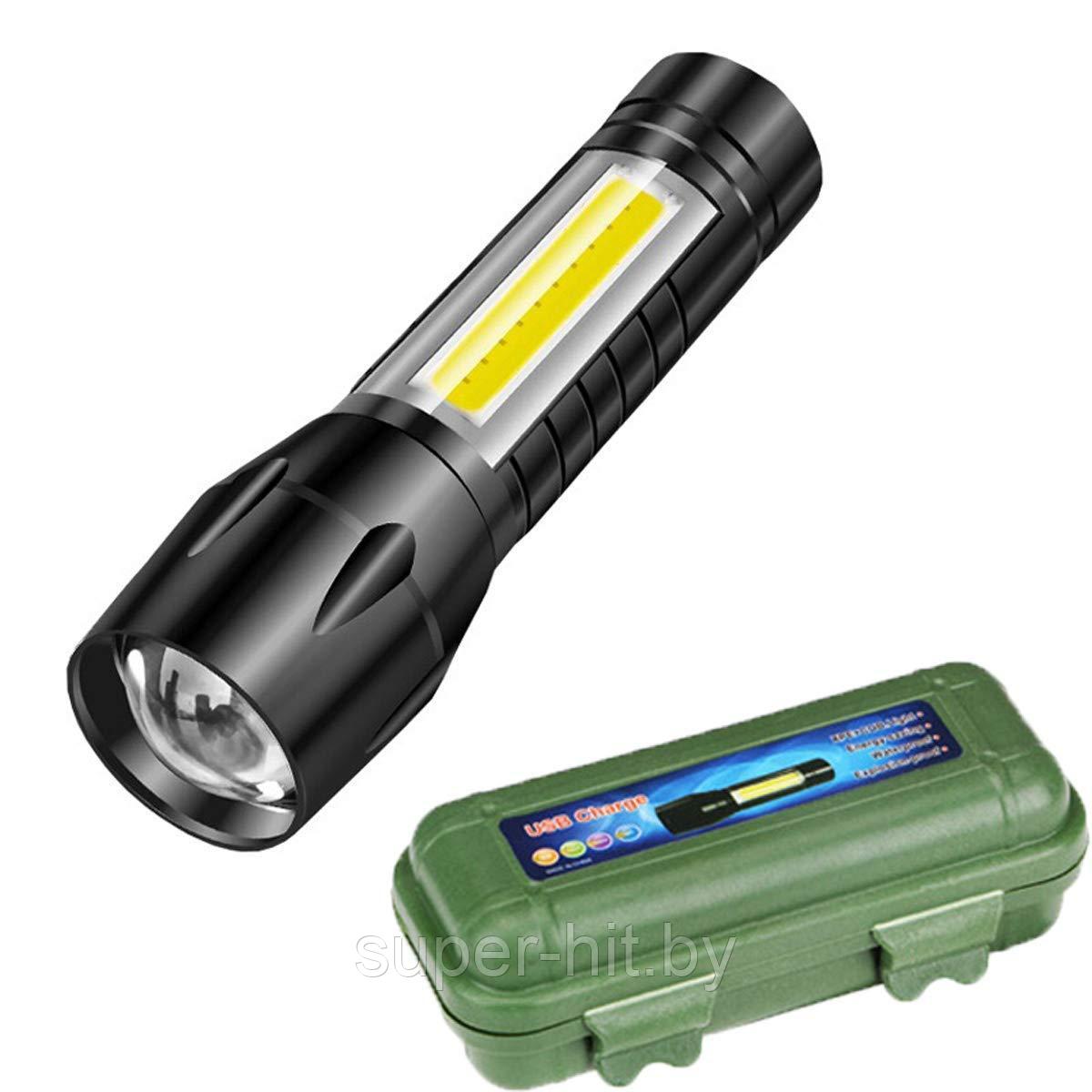 Фонарь светодиодный micro USB (компактный) - фото 4 - id-p183960731