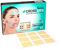 Кросс тейпы для лица CROSS TAPE BEAUTY (в листах) А, Бежевый