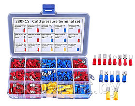 Набор изолированных клемм разъемов 280 шт. SiPL
