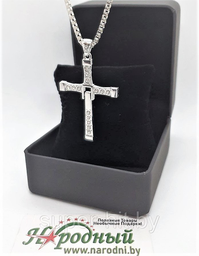 Крест Доминика Торетто (7 см) + цепочка + кольцо. - фото 9 - id-p183960838