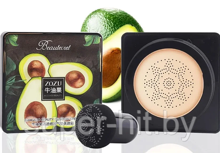 Кушон - тональный крем с экстрактом авокадо Zozu Beautecret Avocado Beauty Cushion Cream, фото 2