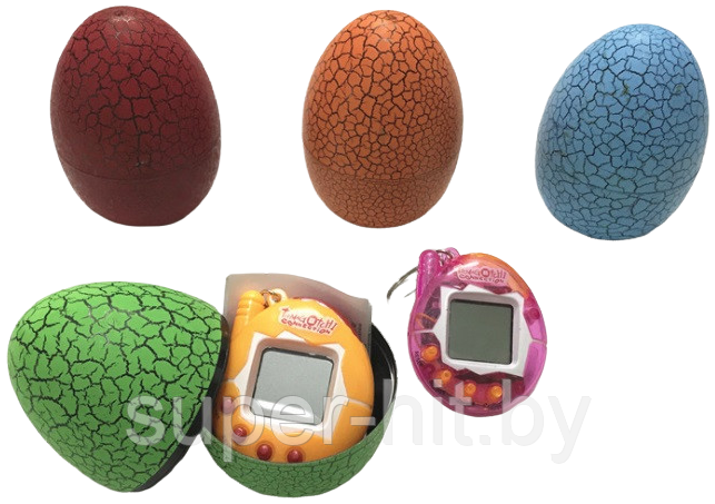 Игрушка тамагочи в яйце.Электронная игрушка тамагочи. Игрушки 90-ых