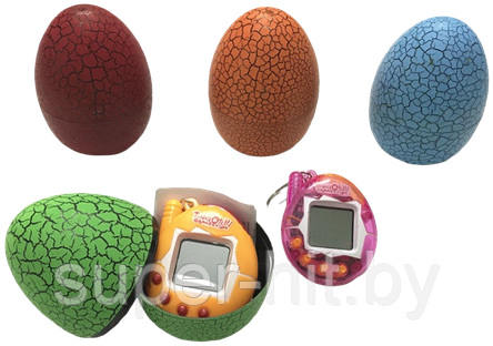 Игрушка тамагочи в яйце.Электронная игрушка тамагочи. Игрушки 90-ых, фото 2
