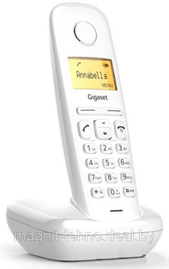 Радиотелефон Gigaset A170 (белый) - фото 3 - id-p183967628