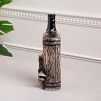 Штоф с рюмками "Якорь" шамот, 7 предметов, 0,95 л/ 0,05 л, фото 5