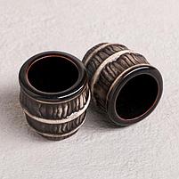 Штоф с рюмками "Якорь" шамот, 7 предметов, 0,95 л/ 0,05 л, фото 10