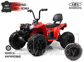 Детский квадроцикл RiverToys A333AA 4WD (красный) Полноприводный