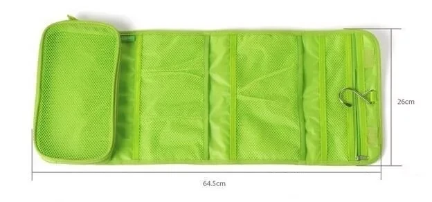 Дорожная сумка для гигиенических принадлежностей Travel Storage Bag (органайзер) Зелёный - фото 3 - id-p160737693