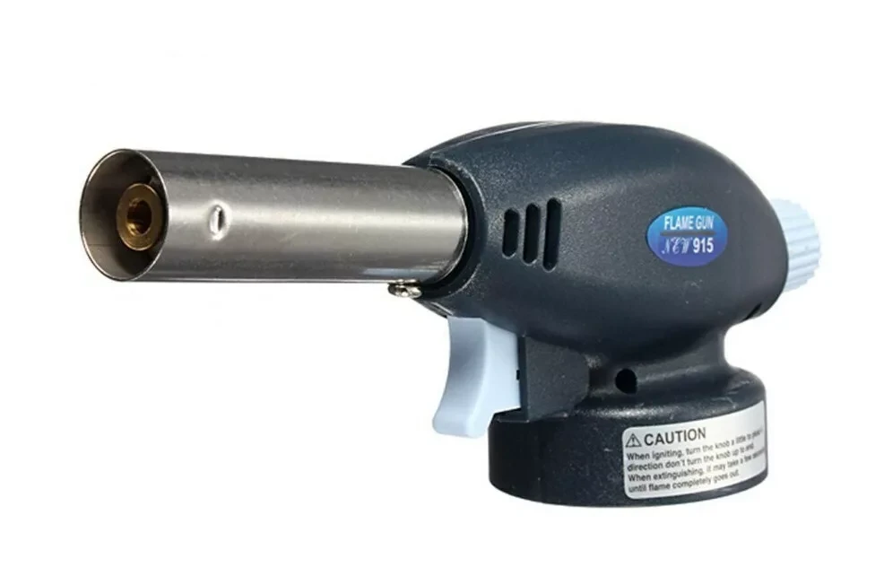 Портативная газовая горелка FLAME GUN / Флейм Ган с пьезоподжигом - фото 1 - id-p143347346