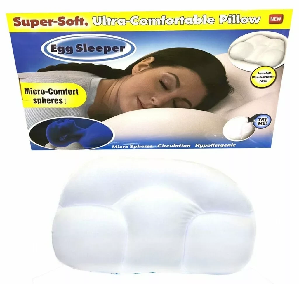 Анатомическая подушка для сна Egg Sleeper - фото 5 - id-p119043278