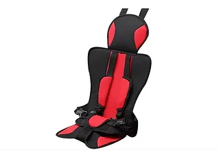 Бескаркасное детское автокресло Child Car Seat (Красный)