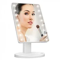 Косметическое зеркало с подсветкой Large Led Mirror (Белый)