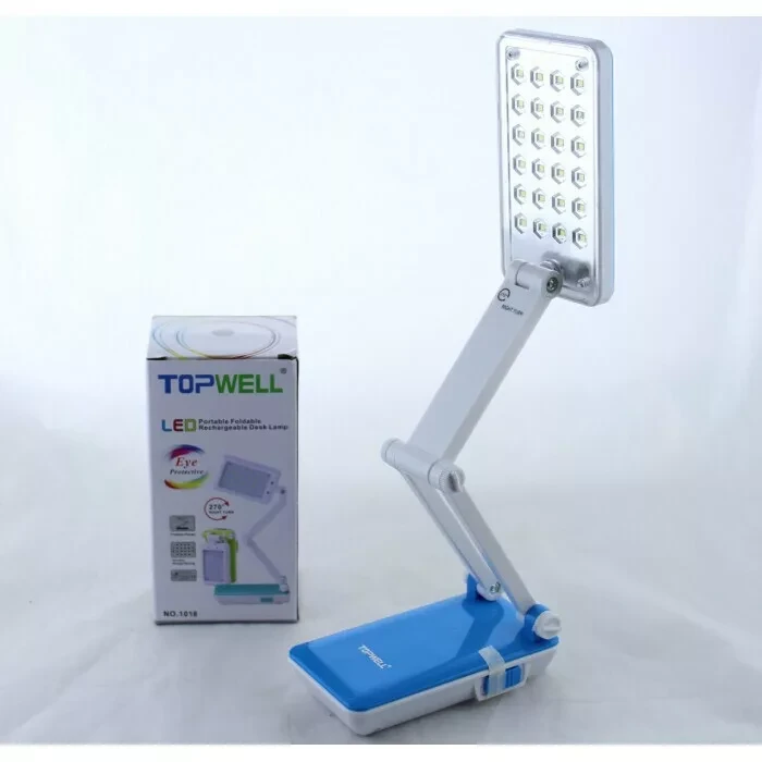 Настольная аккумуляторная лампа - трансформер TopWell 1018 (синий) - фото 1 - id-p164555397