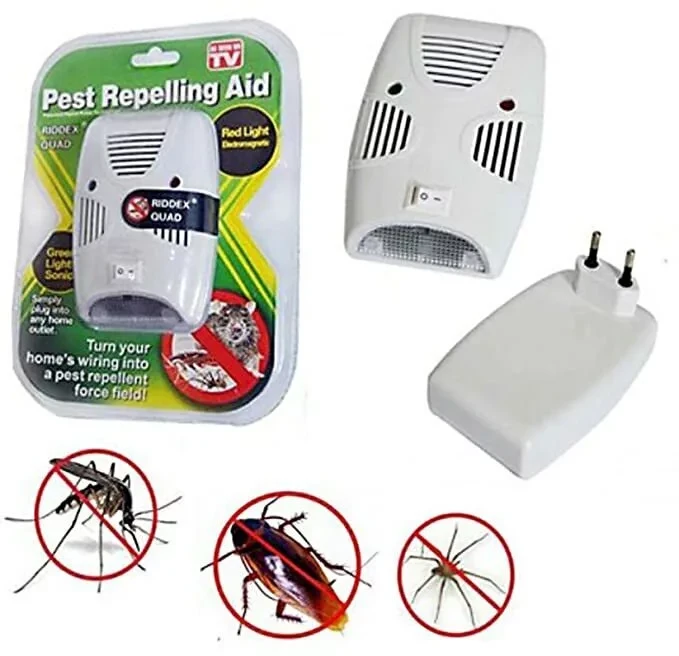 Ультразвуковой отпугиватель насекомых и грызунов Pest Repelling Aid - фото 2 - id-p165799525