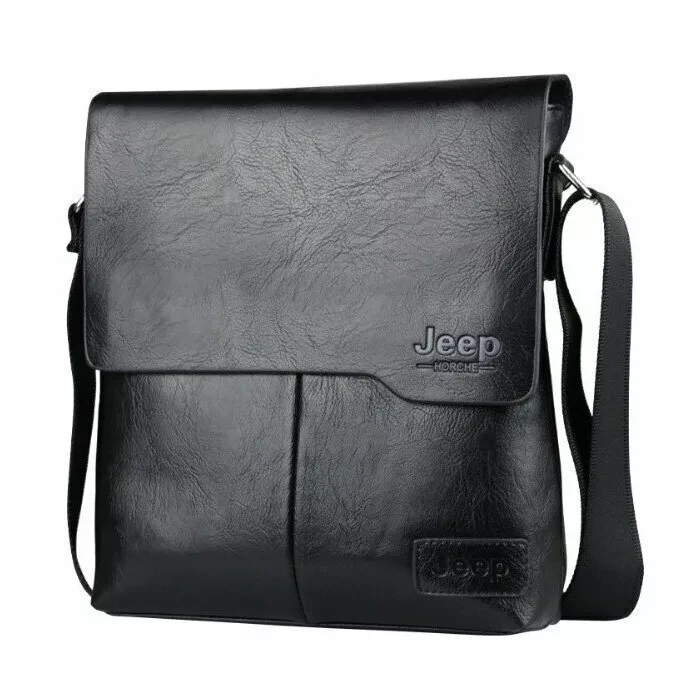 Мужская сумка планшет Jeep Buluo (чёрный) - фото 1 - id-p164048890