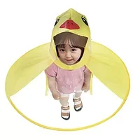 Детский дождевик с капюшоном "Утенок"