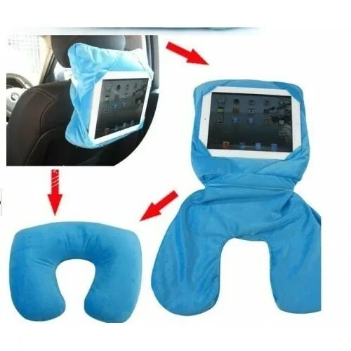 Подушка подставка GoGo Pillow 3 в 1 для планшета и путешествий (чёрный) - фото 5 - id-p151633753