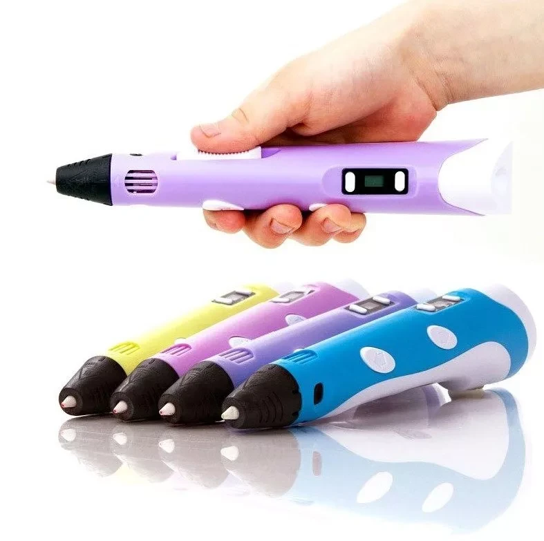 3D-ручка Fantasy Pen (2-е поколение) (фиолетовый) - фото 1 - id-p96136395