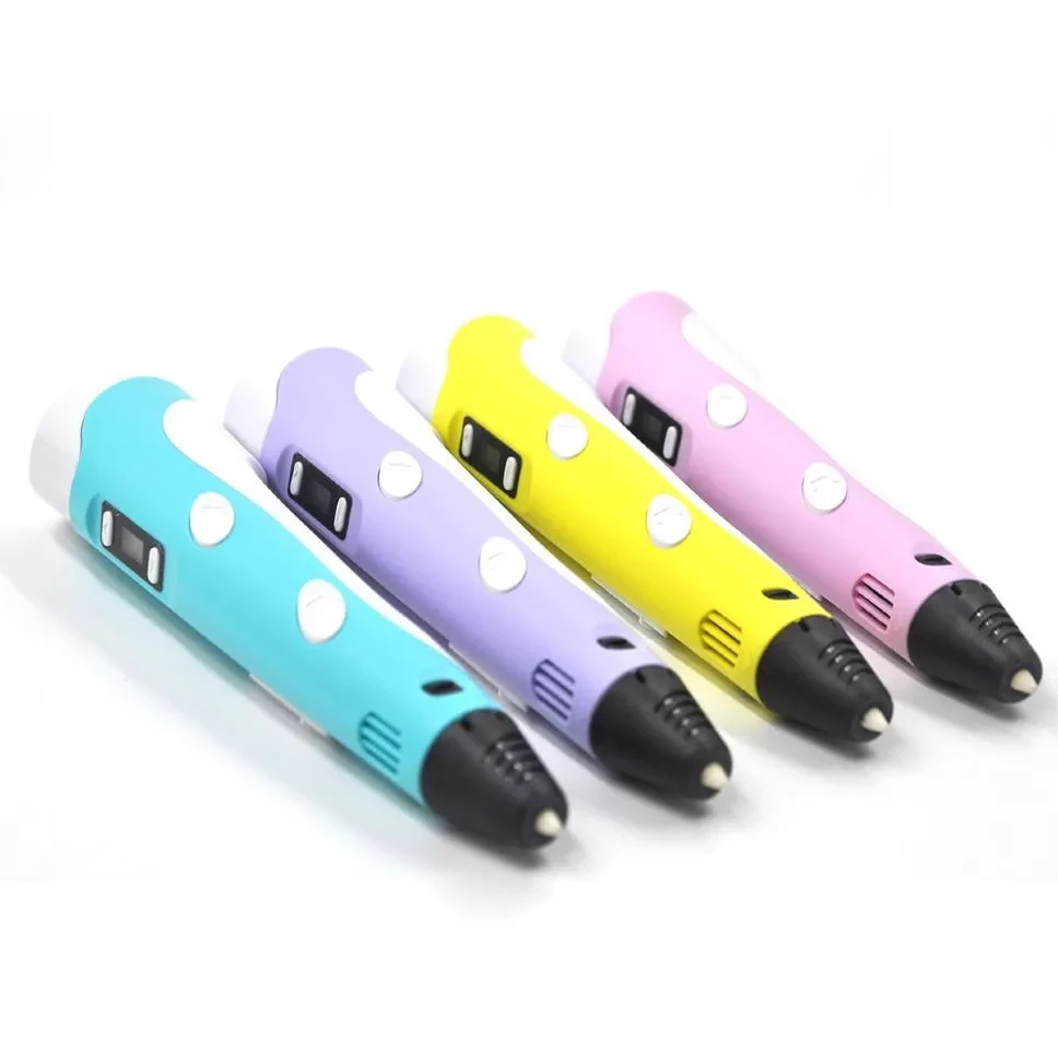 3D-Ручка 3D PEN STEREO с USB (2-е поколение) (голубой) - фото 1 - id-p103699469