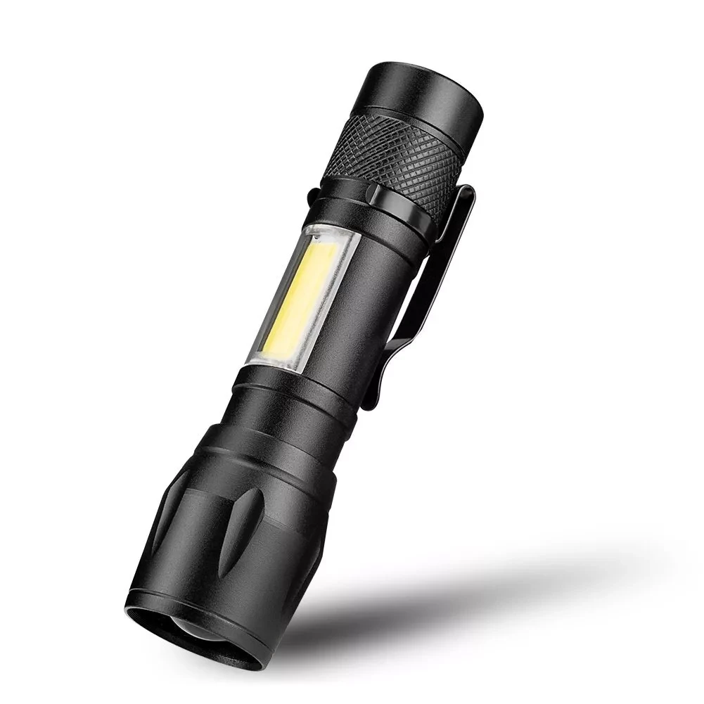 Тактический фонарь с зарядкой от USB Ultra Bright - фото 1 - id-p128754422