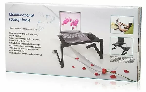 Столик подставка для ноутбука Tina Laptop table T9 - фото 7 - id-p151642144