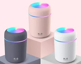 Увлажнитель воздуха Air Humidifier mini (серый) - фото 2 - id-p154667265