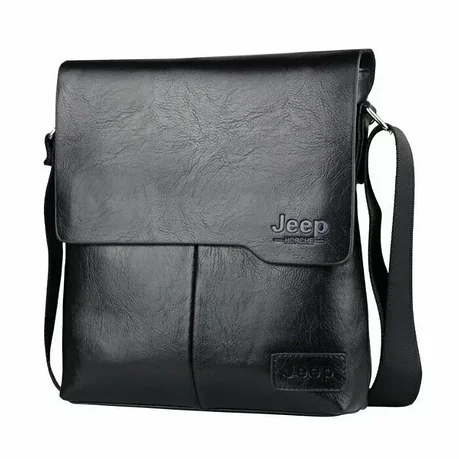 Мужская сумка планшет Jeep Buluo (чёрный), фото 2