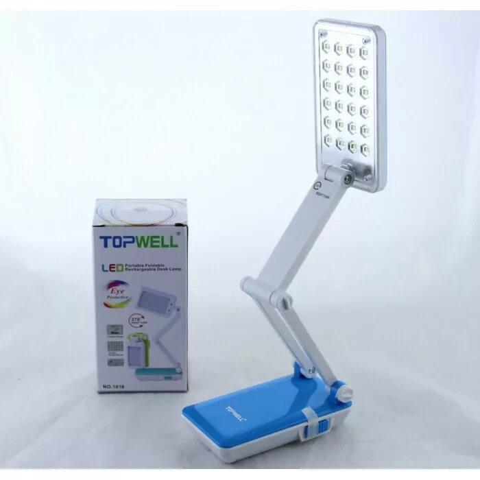 Настольная аккумуляторная лампа - трансформер TopWell 1018 (синий) - фото 1 - id-p164794324