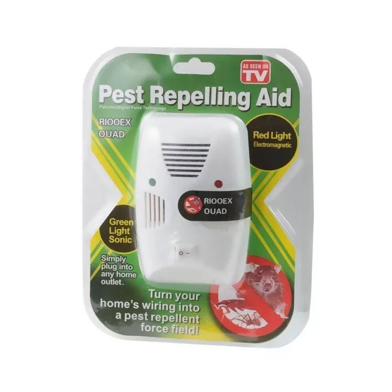 Ультразвуковой отпугиватель насекомых и грызунов Pest Repelling Aid - фото 1 - id-p165831401