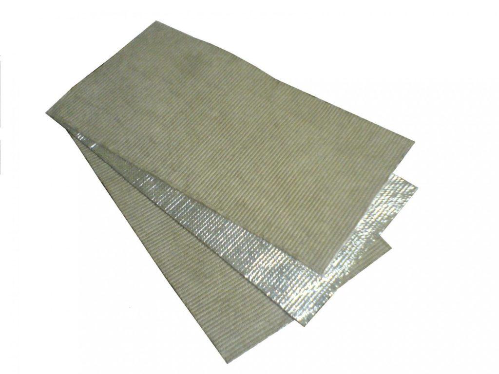 Базальтовый картон фольгированный 1000х600х10 мм - фото 1 - id-p183998290