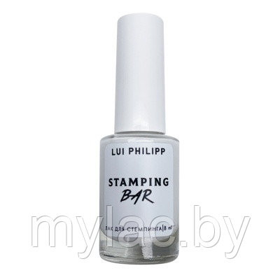 Краска для стемпинга Луи Филипп Stamping Bar White, 8мл