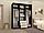 Шкаф-купе с зеркалами Маэстро венге/дуб атланта, фото 2