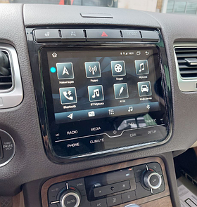 Штатная магнитола Radiola для Volkswagen Touareg (2010г-2019) поддерживает все функции Android 12