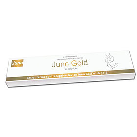 Внутриматочное противозачаточное средство Juno Gold с золотом, арт. 054