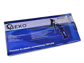 G01205 Пистолет профессиональный для монтажной пены с тефлоновым покрытием корпуса и сопла TEFLON, GEKO, фото 3