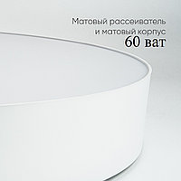 Светильник светодиодный накладной AL6200 60w Feron Simple matte белый