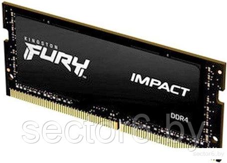 Оперативная память Kingston FURY Impact 16GB DDR4 SODIMM PC4-21300 KF426S15IB1/16, фото 2