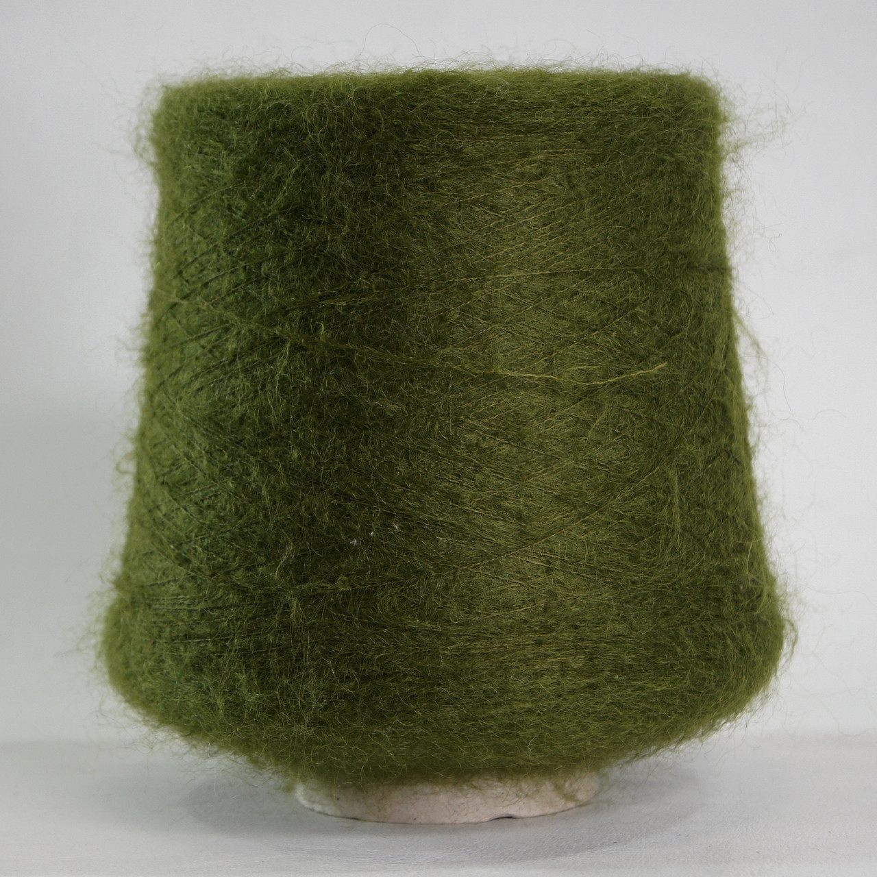 Пряжа: мохер/ПА, Art: Mohair Erba 55, сток Италия, папоротник, 950 м/100 гр.