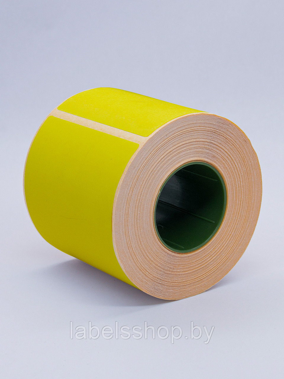 Термотрансферные самоклеящиеся этикетки 100х150 мм, п/гл, цвет желтый, втулка 40 мм - 250 этикеток в ролике. - фото 5 - id-p184044463