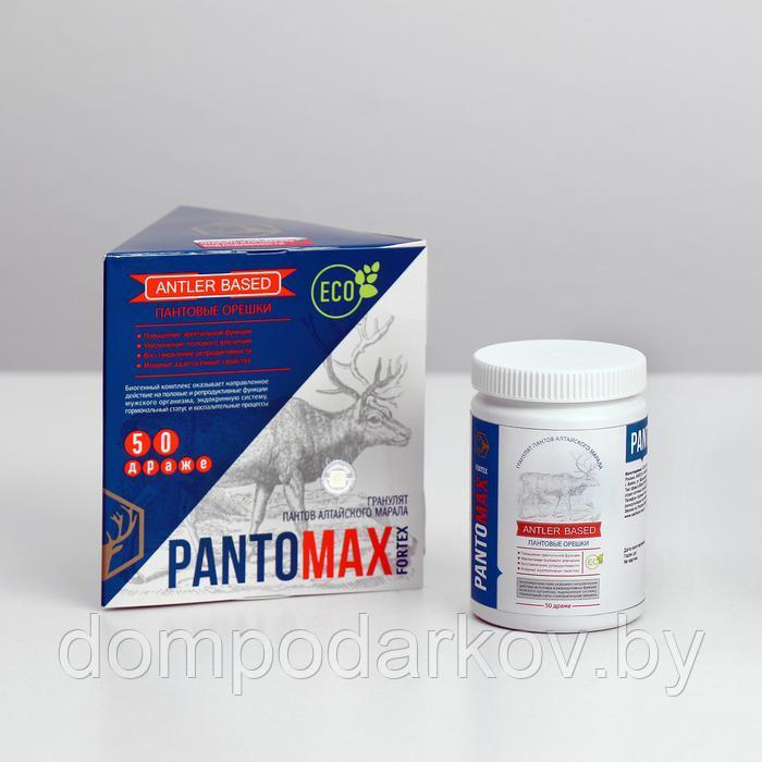 Натуральный биогенный комплекс Pantomax fortex для мужского здоровья, 50 драже - фото 1 - id-p184044528