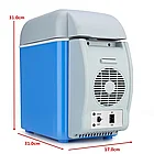 Холодильник - нагреватель автомобильный Portable Electronic Cooling & Warming Refrigerators 7.5 л – мини автох, фото 8