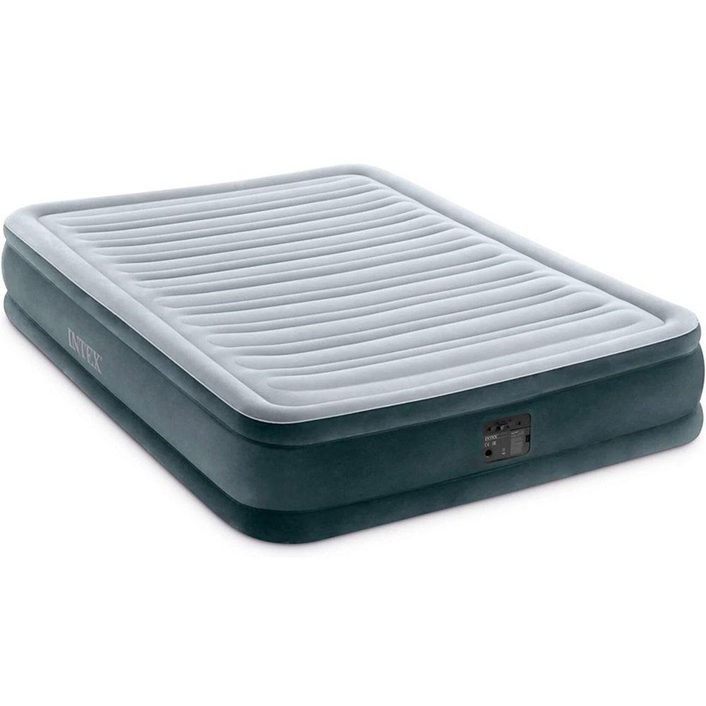 Надувная кровать Intex 67768 Comfort-Plush Mid Rise Airbed 137x191x33 см