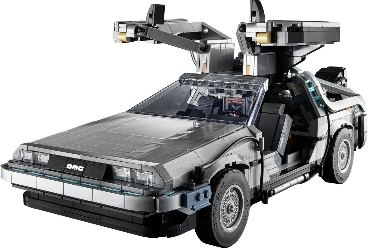 Конструктор LEGO Creator Expert Назад в будущее: Машина Времени 10300 - фото 4 - id-p184079666