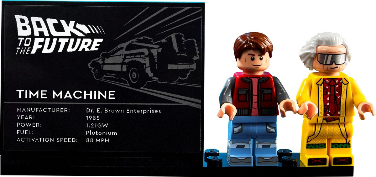 Конструктор LEGO Creator Expert Назад в будущее: Машина Времени 10300 - фото 6 - id-p184079666