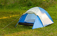 Палатка туристическая ACAMPER ACCO 4 blue (110+210 x 210 x 130 см), фото 1