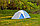 Палатка туристическая ACAMPER ACCO 4 blue (110+210 x 210 x 130 см), фото 2