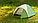 Палатка туристическая ACAMPER ACCO 4 green (110+210 x 210 x 130 см), фото 3