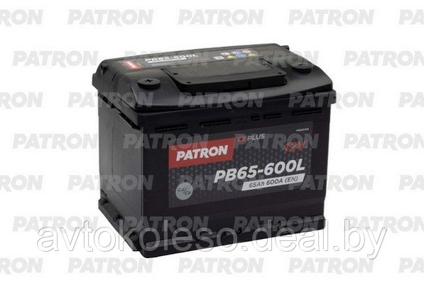 Аккумуляторы PATRON 6СТ-65 PB65-600L ПОЛЬША - фото 1 - id-p184091480