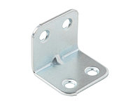 Уголок мебельный 4шт 25х25х25, белый цинк SMP-60887-4