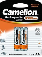 Аккумулятор Camelion AA 2700mAh (2 шт. /уп.)